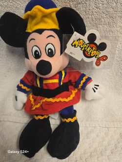 Disney Mousketoys Mickey Mouse Bean Bag Plush