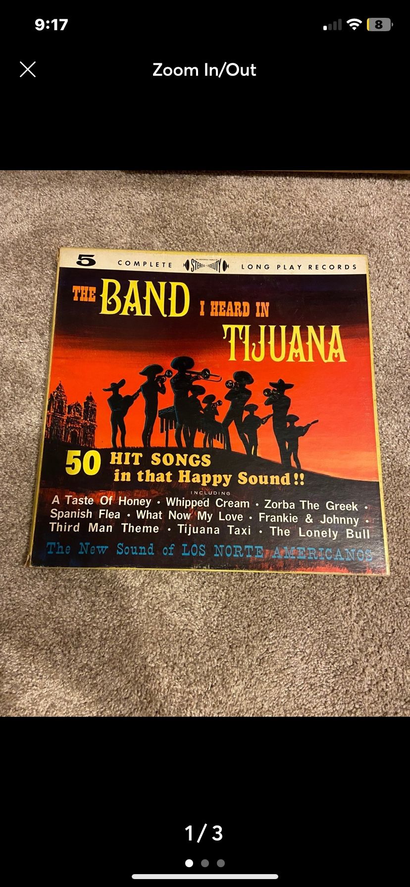 The Band I Heard in Tijuana: 50 Hit Songs in That Happy Sound! (5 LP)