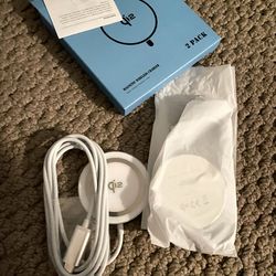 Mag-Safe Charger 2 Pack,Qi2 Certified 15W Magnetic Wireless Charger Fast Charging Pad for iPhone 17 16 15 14 13 12&Airpods Pro 4 3 2&Samsung Galaxy S2