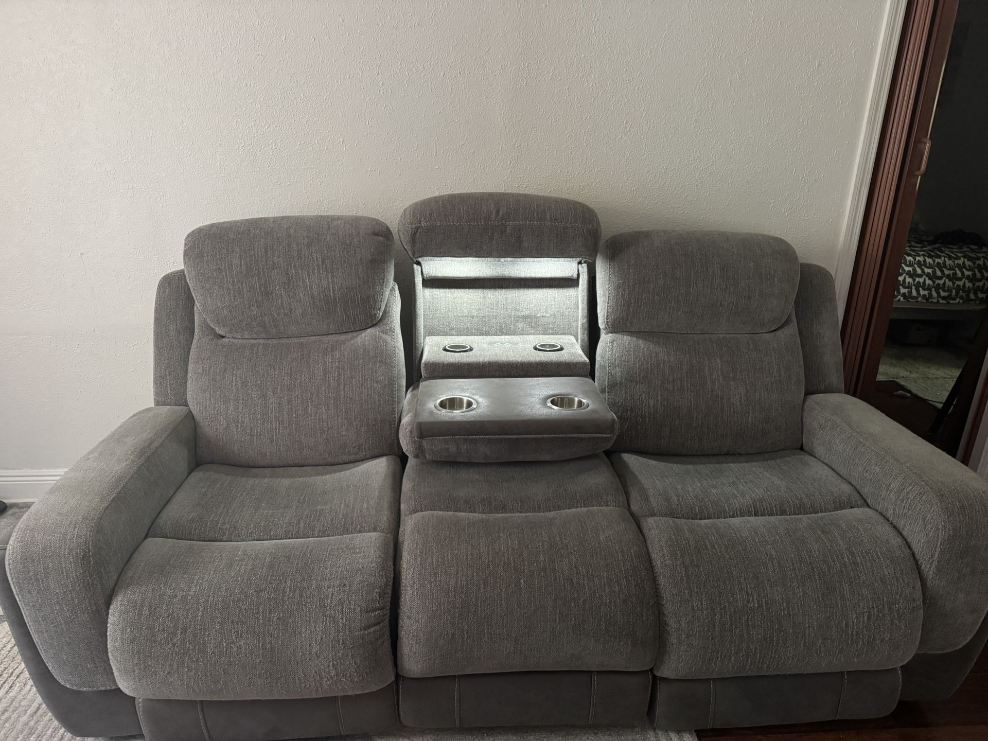 Gray Couches 2 And 3 Seats