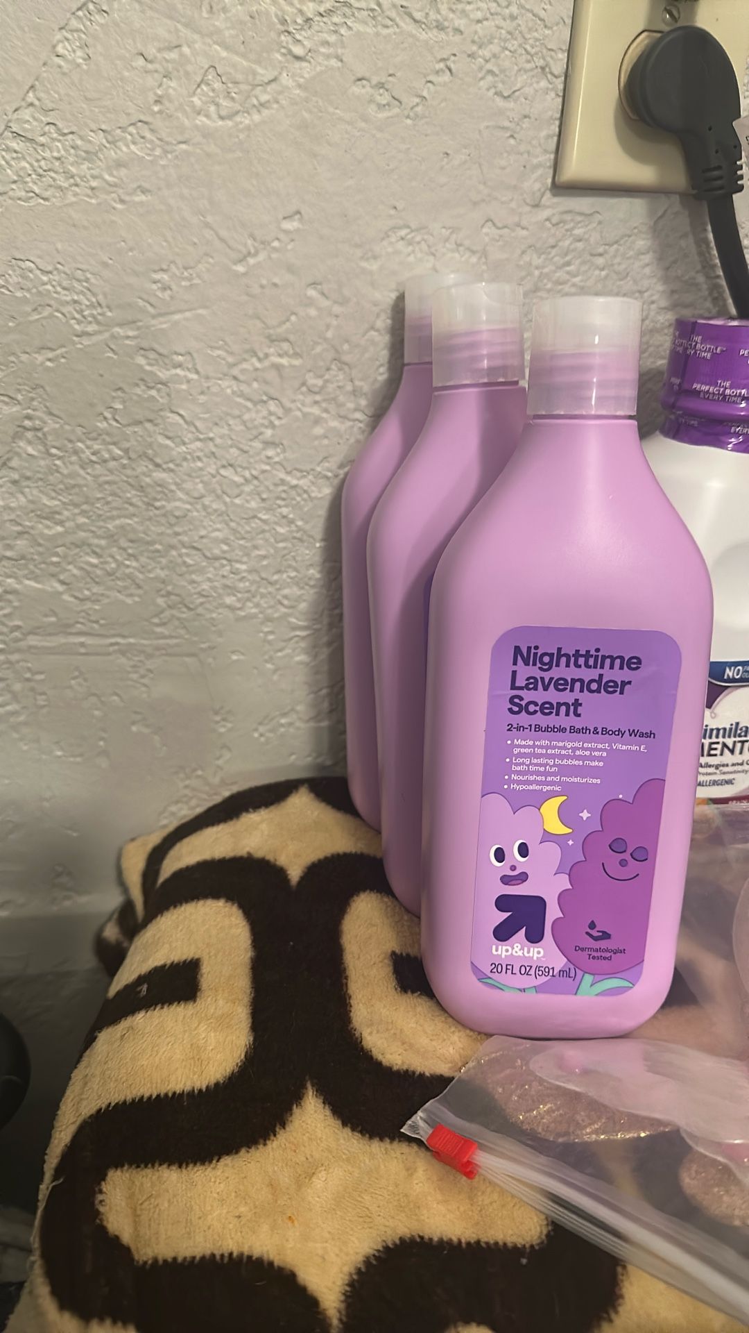 Night Time Lavender Scent 2 In 1 Bubble Bath & Body Wash