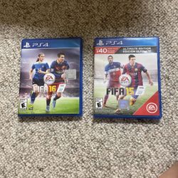 Fifa 15 and 16 PS4