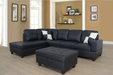 Sectional and Ottoman