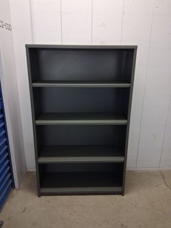 Metal book shelf  $ 150