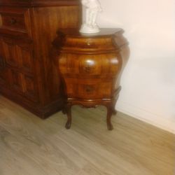2 Antique French/Italian Bombe Tables 