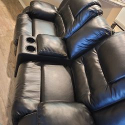 Black Live Seat Recliner 