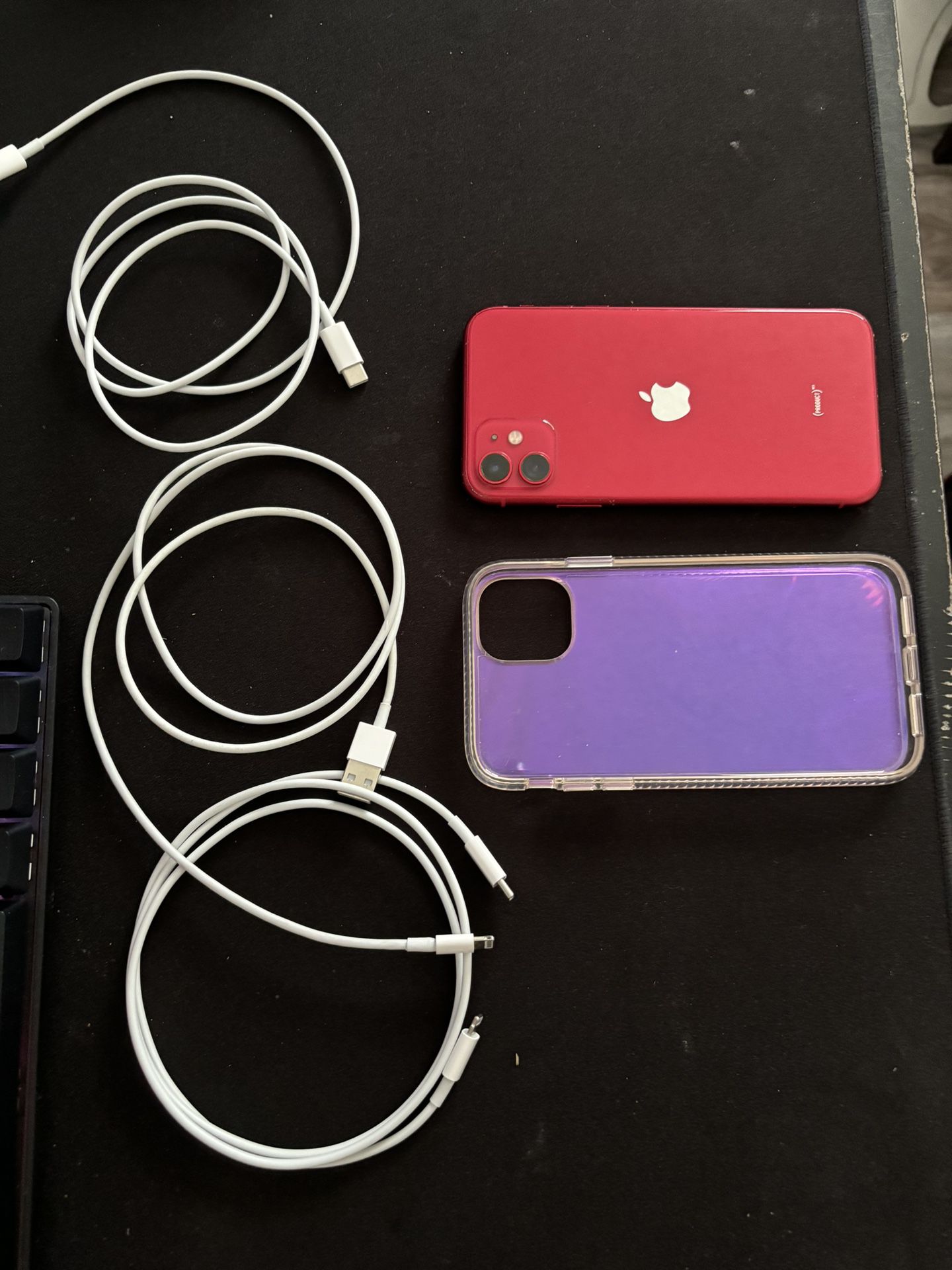 iPhone 11 With 3 Fast Chargers And Case 