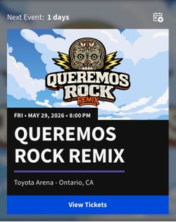 Queremos rock remix (4 tickets)