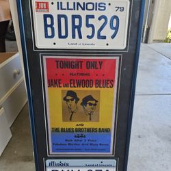 Blues Brothers Collectible Frame