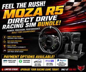 🏎️ FINANCE AVAILABLE 🏎️ MOZA R5 BUNDLE - BRAND NEW.