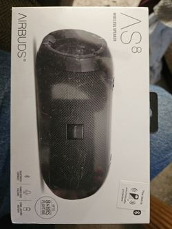 Airbuds AS8 Bluetooth Speaker 