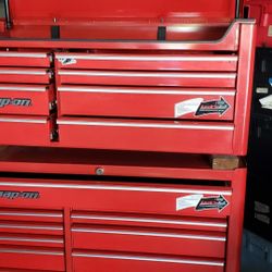 Snap On Tool Box and Snap On Car Tools
