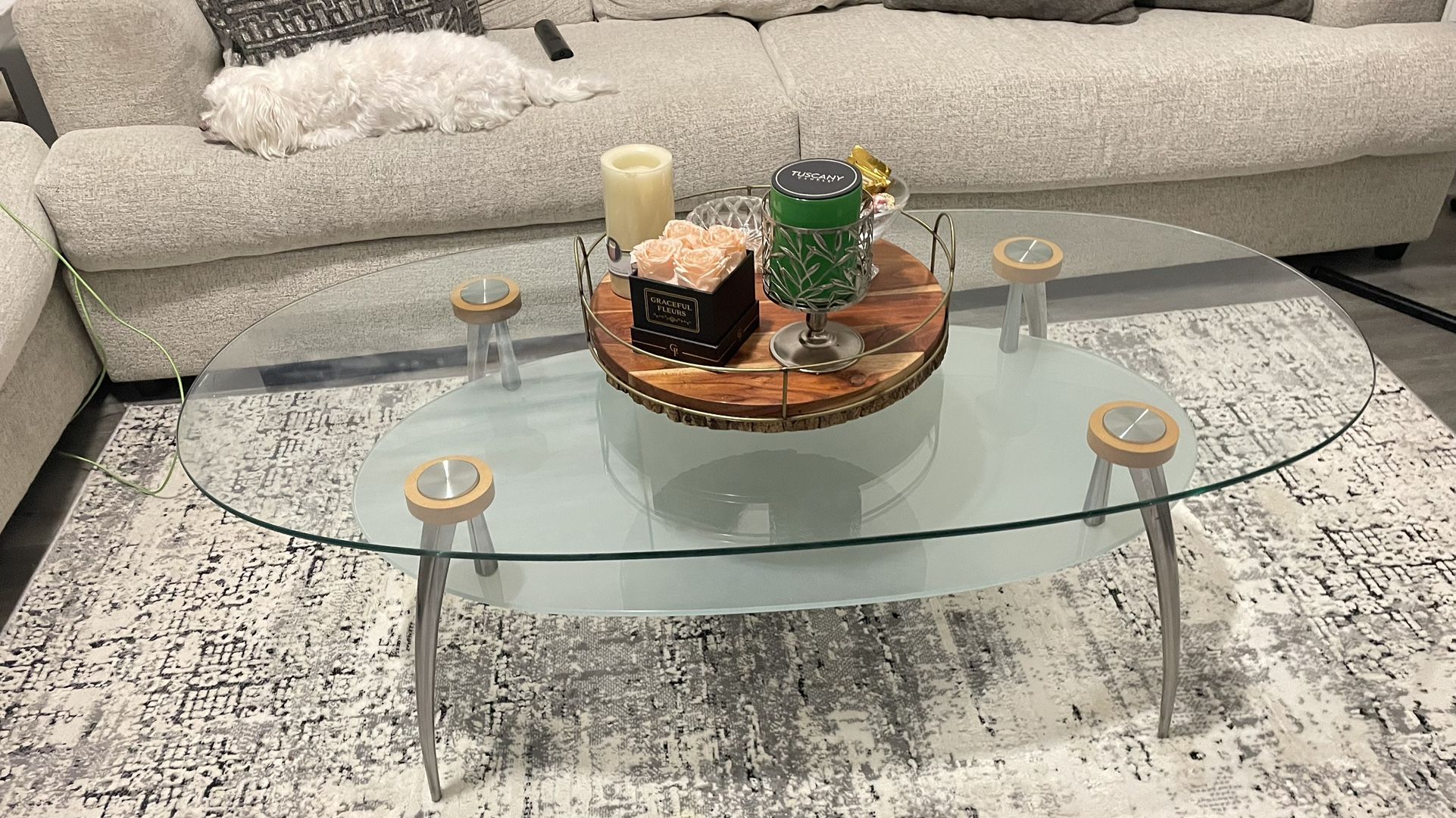 Oval Coffee Table