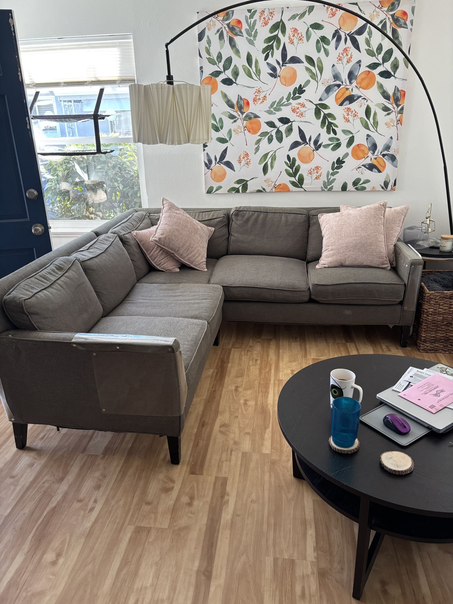 Crate & Barrel Sectional Couch - FREE