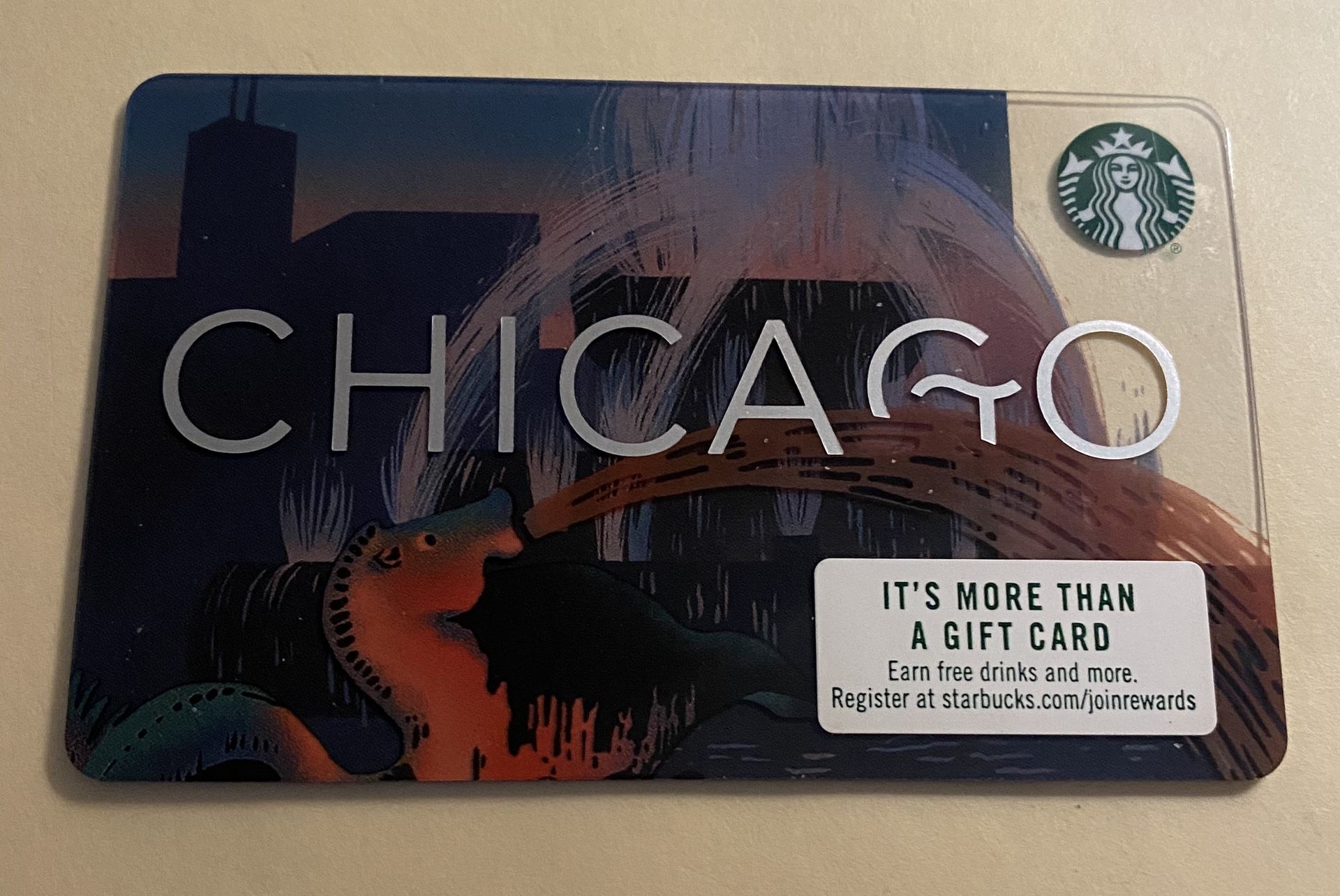 Starbucks Card, Chicago.