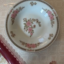 Fine China Sets Of Bowls And Plates X 5