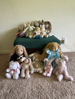 Large Collectible Stuffed Animal Lot – Boyd’s, Bearington, Melissa Ann & More – $125 OBO