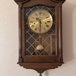 Vintage Wall Pendulum Clock