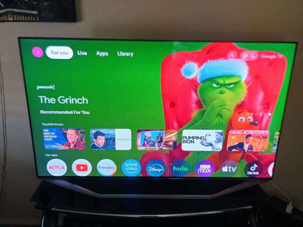 65 Inch Samsung 3D Smart LCD TV With Remote And Glasses