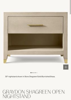 2 RH (Restoration Hardwood) Nightstands