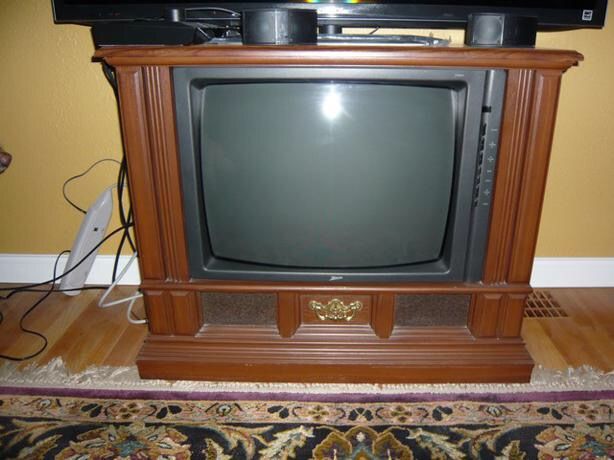 TV set for use of Hermit's Purple