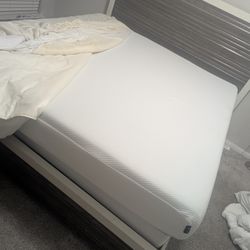 King Size Bed Frame & Mattress 