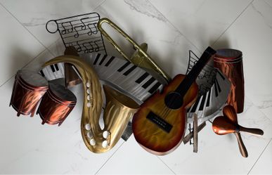 Salsa - Copper Art by Mark Malizia