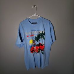 Bad Habits 1994 Supra Shirt – Blue Tee – Like New Condition