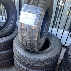 LT265/75/16 Semi New Tires #4 Firestone Mount & Balance // 4 llantas como nuevas Instaladas Y Balanceadas