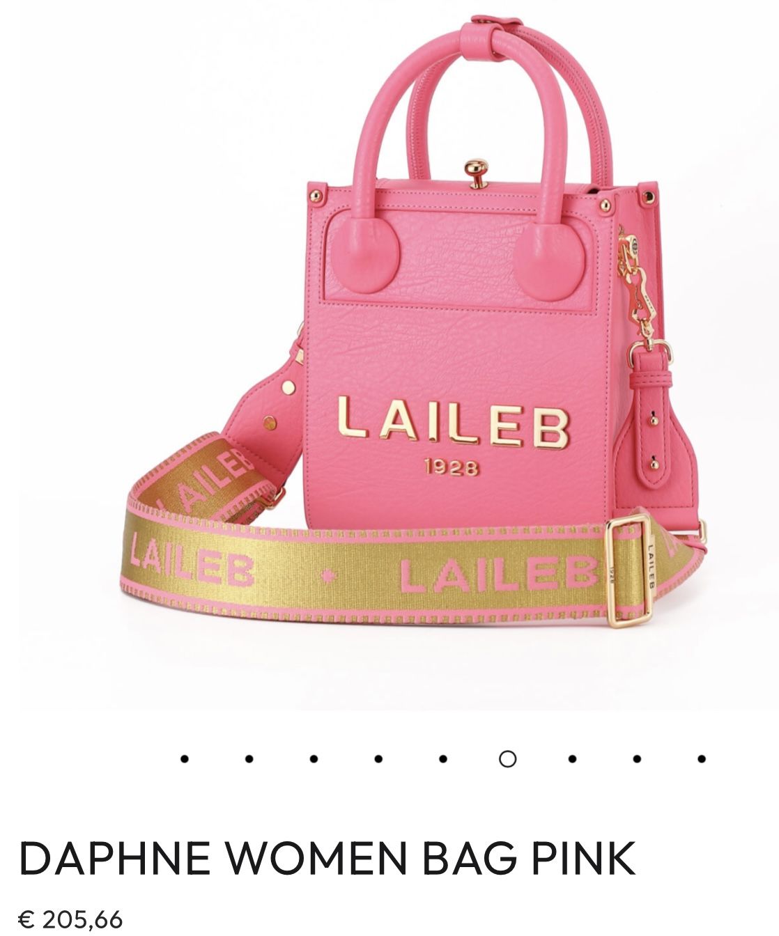 LAILEB PINK HANDBAG 