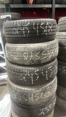 👀 At Ur Size These Tires Highly Quality Used Tires Like New $50 Installed Only Today Come By