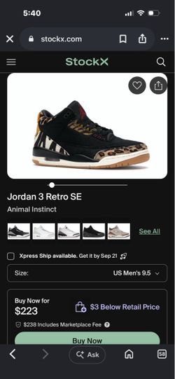 Air Jordan 3 Retro SE Animal Instinct
