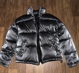 Gray Puffer Jacket 