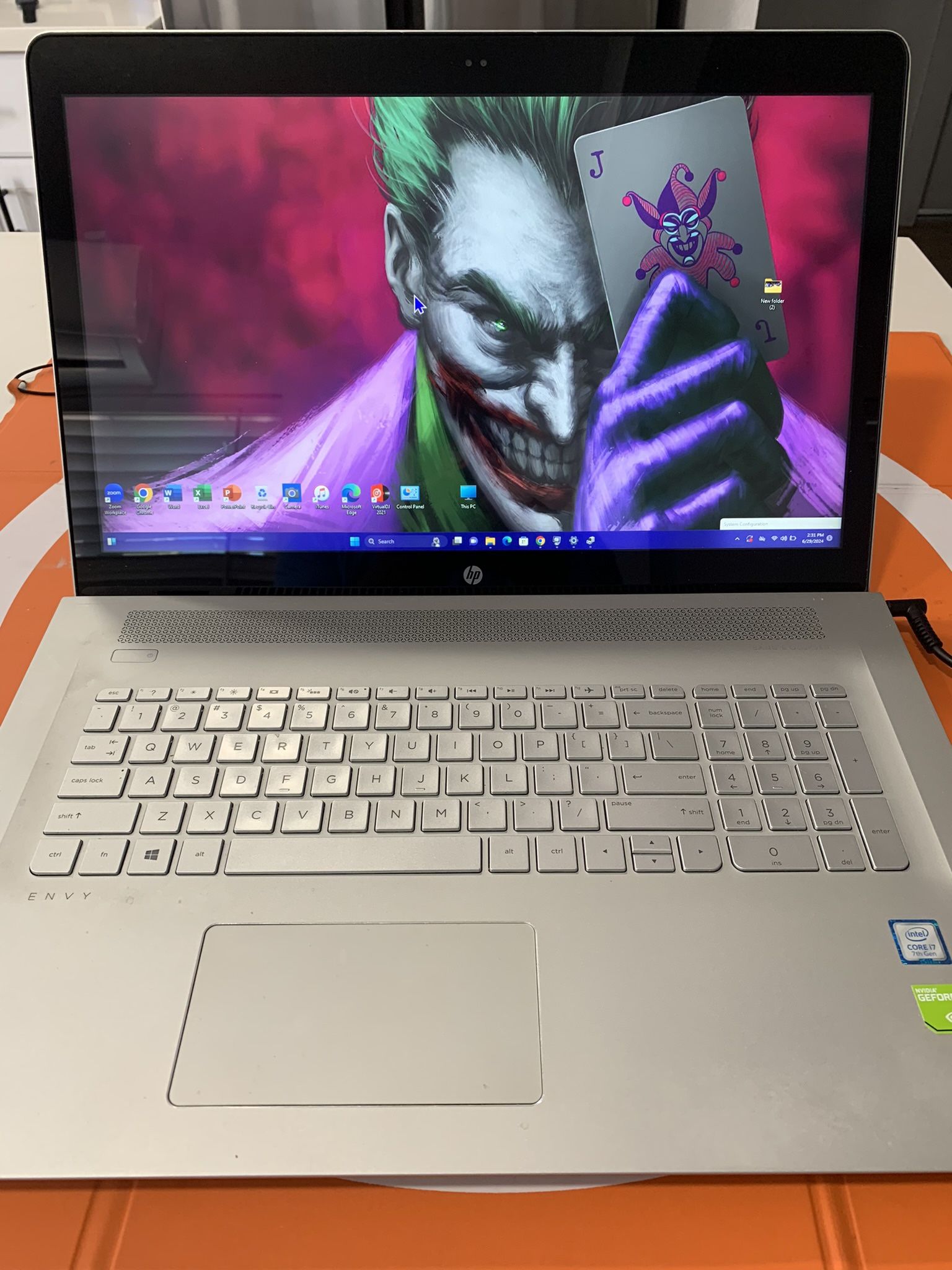 TOUCHSCREEN GAMING. OR FOR DJ. i7..i7..i7…HP ENVY NÓTEBOOK. build On 12/09/2018…256.0 GB ( Capacity ) ..12.0 GB RAM .