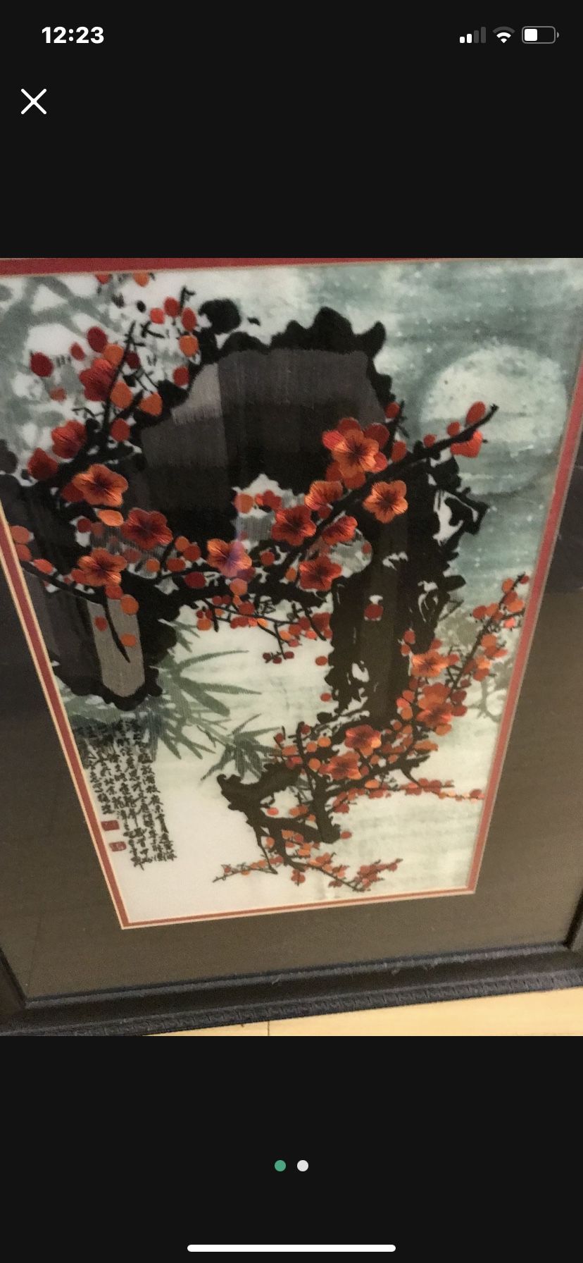 Chinese embroidery