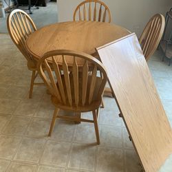 Oak kitchen table