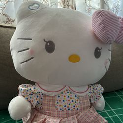 Large Hello Kitty Plushie 