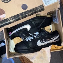 Off White Nike Dunks Lot 50/50