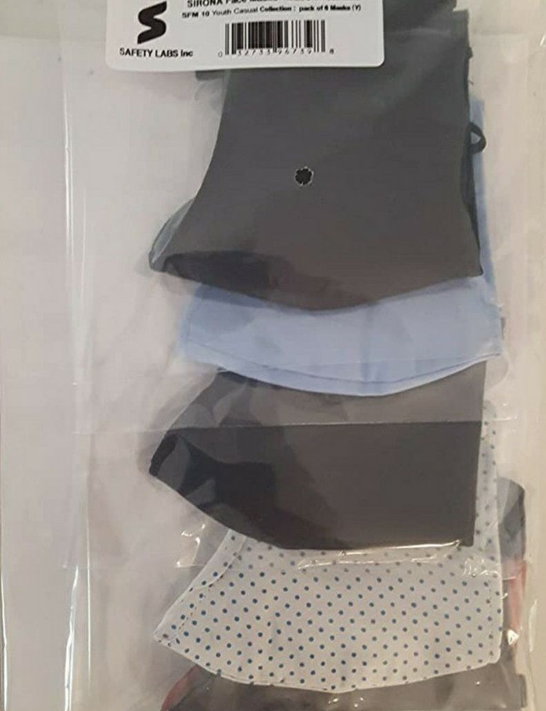 Casual Collection - Set with 6 pcs face Masks ( NEW Sealed)