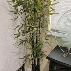 1 Bamboo Plastic Plant (4 Feet)