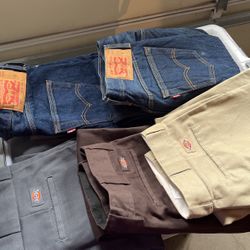 Men’s Levi 501 Size 32 and Dickies
