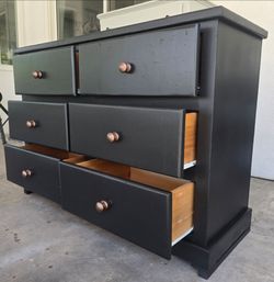 Small Solid wooden dresser.