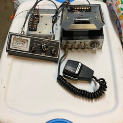 Cobra 21 CB Radio and Tester