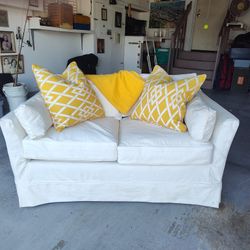 Love Seat and Small Table