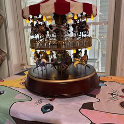  Christmas Animated Musical Carousel