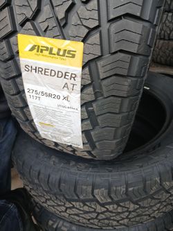New set of aplus all Terrain 275 55 20