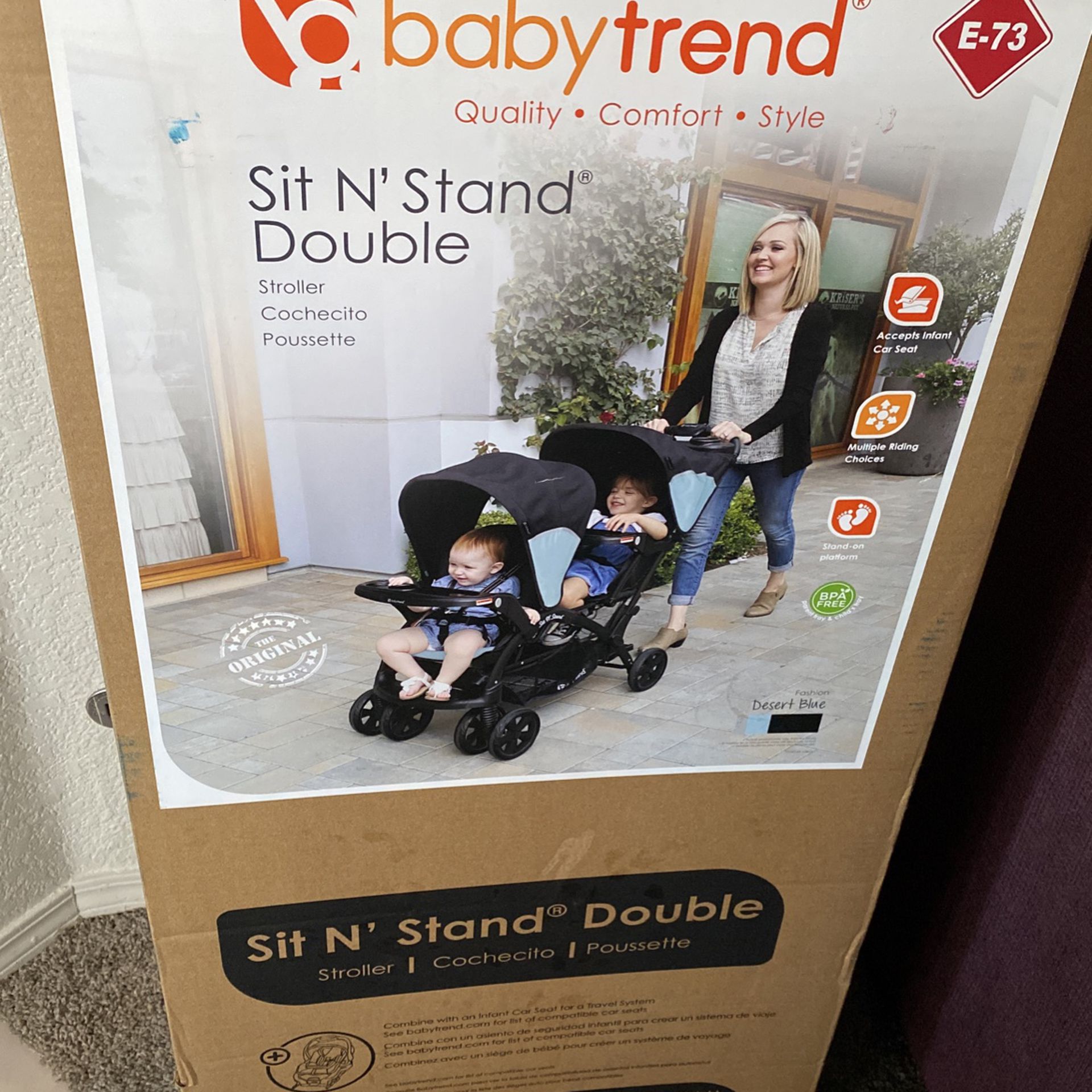 New Double Stroller Never Used