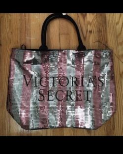 Brand new VS sequin tote