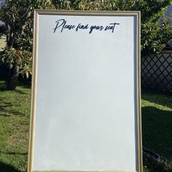 Please Find Your Seat/ Seating chart For Wedding