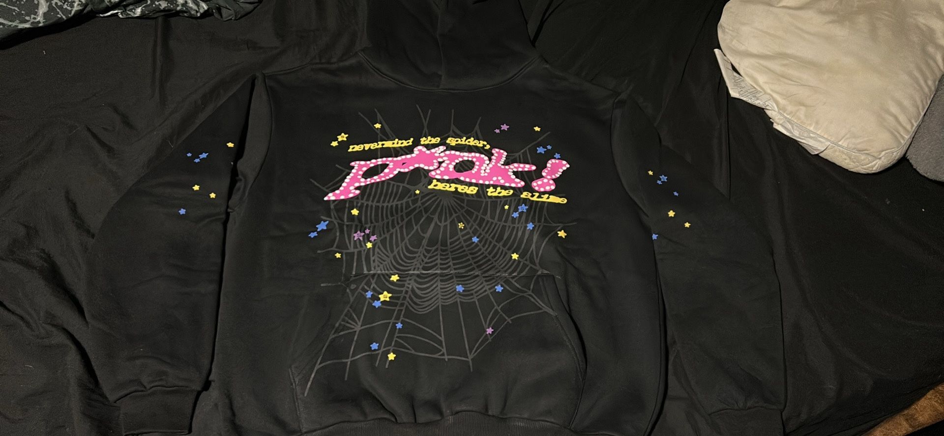 Sp5der Hoodie Black